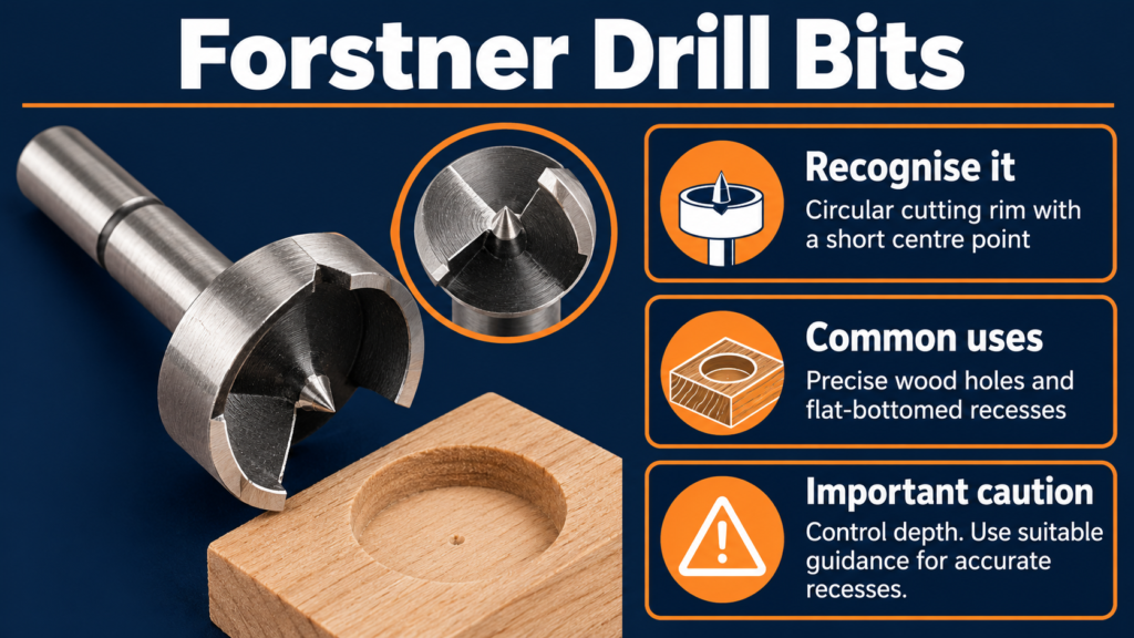 Forstner drill bits
