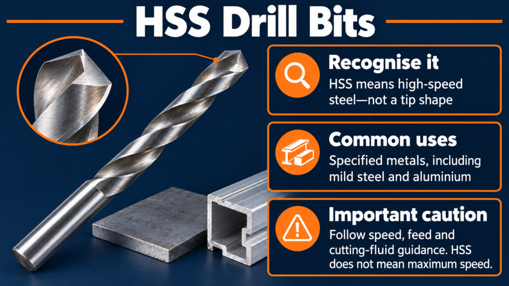 HSS drill bits