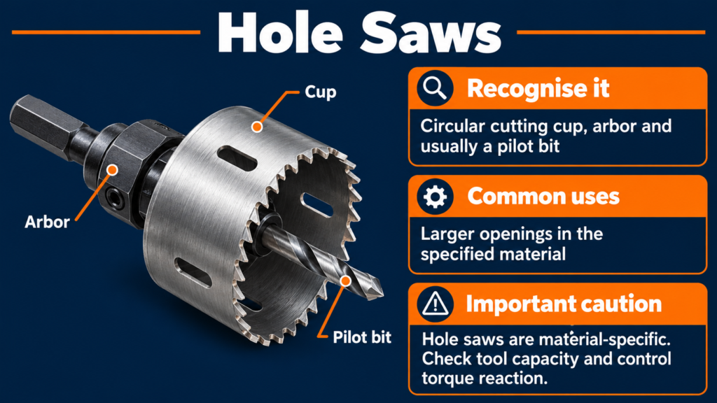 Hole saws